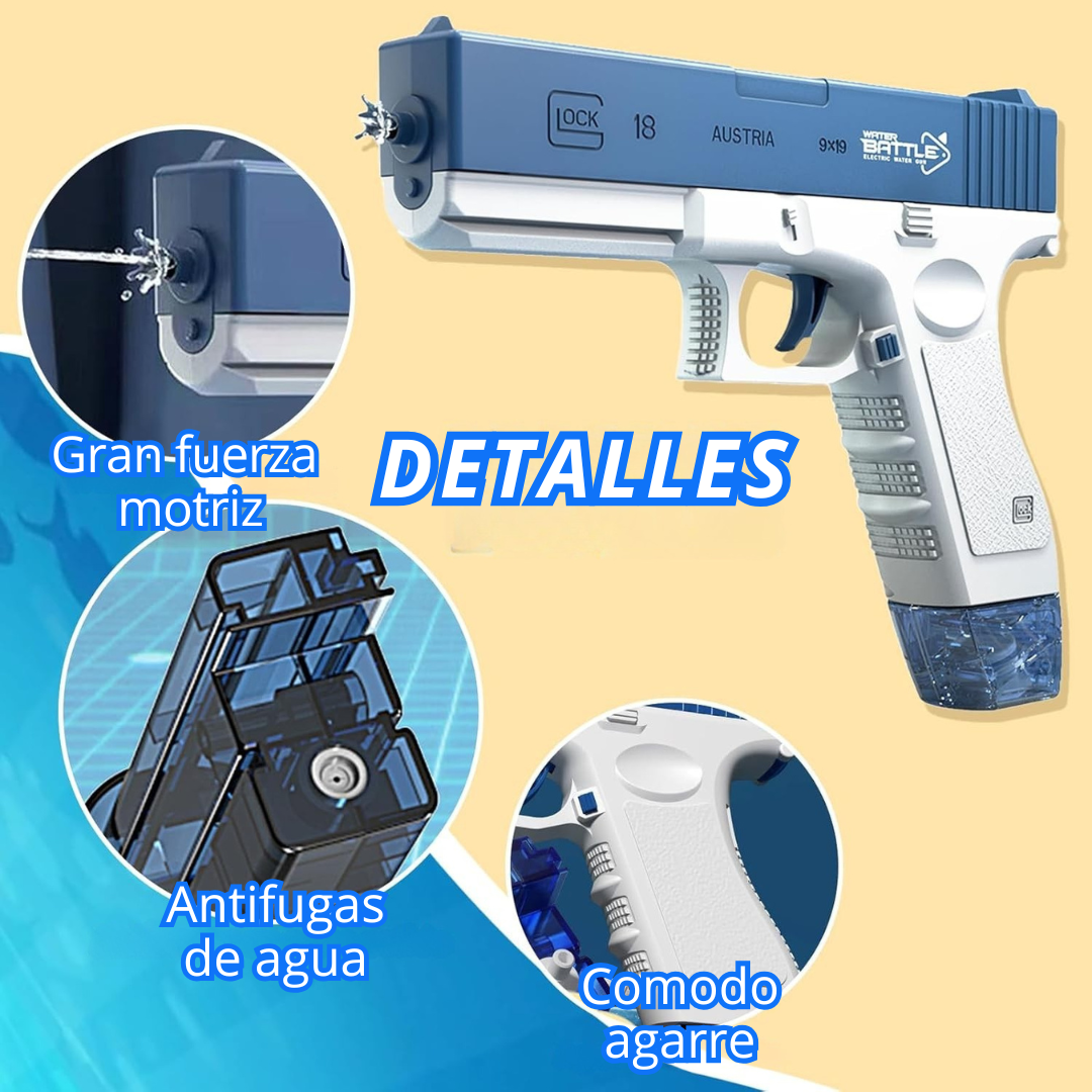 Pistola de Agua Recargable
